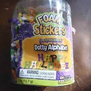 Creative Hands Dotty Alphabet Foam Stickers
